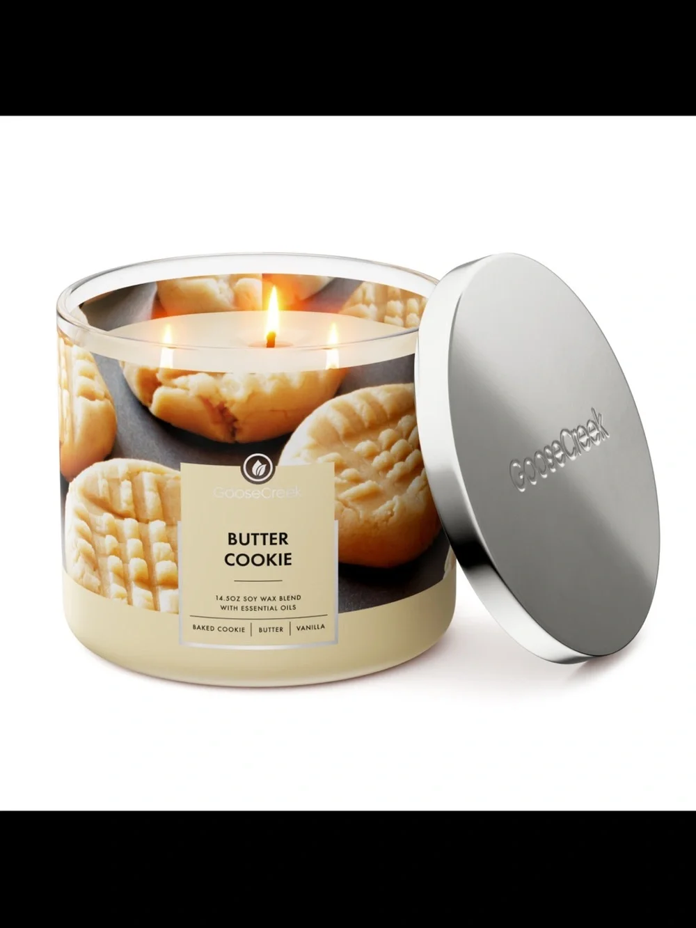 💛 GC Butter Cookie 3-Wick Candle NEW